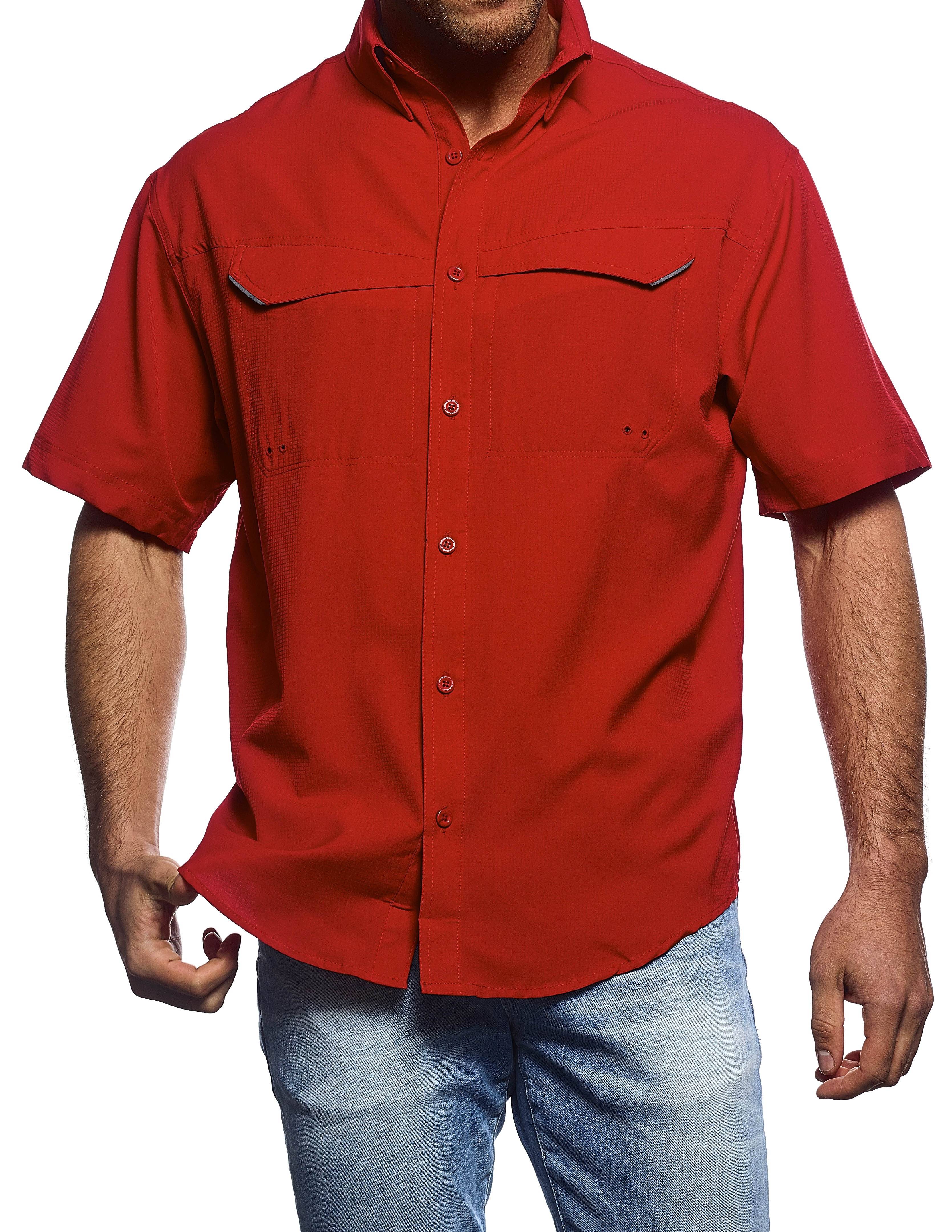 Pro fishing shirt Pro-Celebrity pro fishing shirt selection red/scarlet